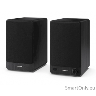 Sharp CP-SS30 Bookshelf Speakers, Black 5