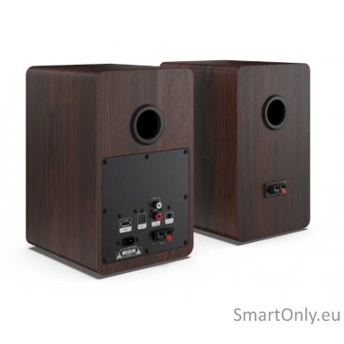 Sharp CP-SS30 Bookshelf Speakers, Brown 8