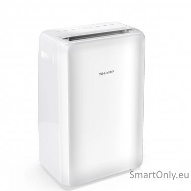 Sharp | Dehumidifier | UD-P16E-W | Power 270 W | Suitable for rooms up to 38 m² | Suitable for rooms up to  m³ | Water tank capacity 3.8 L | White 2