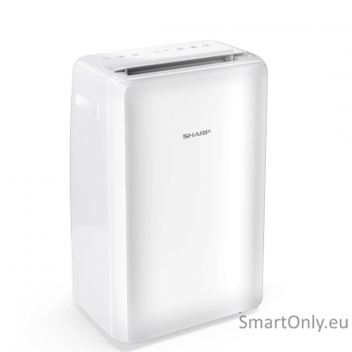 Sharp Dehumidifier UD-P20E-W Power 270 W, Suitable for rooms up to 48 m², Water tank capacity 3.8 L, White 2