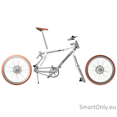 Sharp Hybrid E-Bike 21”, Silver | Sharp 11