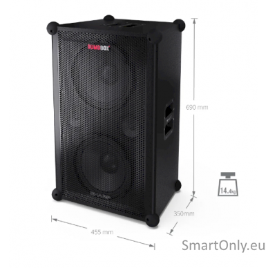 Sharp SumoBox CP-LS200 High Performance Portable Speaker 11