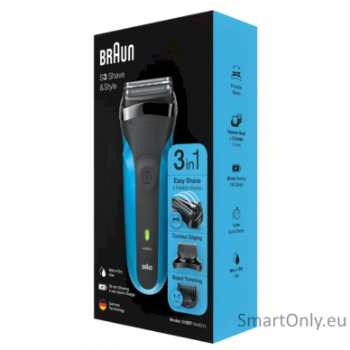 SHAVER 310BT WD BLUE BRAUN Braun 3