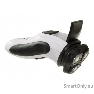 Shaver Camry CR 2915 Charging time 8 h, Number of shaver heads/blades 3, White/Black 8