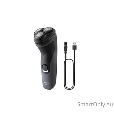 Shaver | S1142/00 | Operating time (max) 40 min | Wet & Dry | NiMH | Black/Grey 2