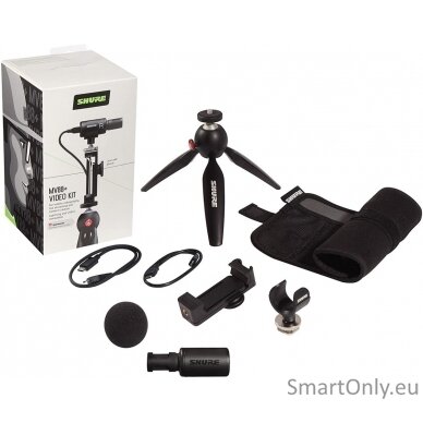 Shure | Microphone and Video kit | MV88+DIG-VIDKIT | Black 1