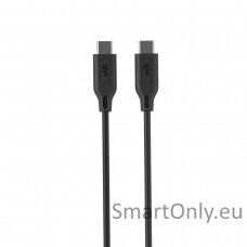 Silicon Power USB-C to USB-C cable LK15CC Black