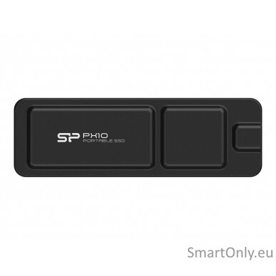 Silicon Power Portable SSD | PX10 | 2000 GB | USB 3.2 Gen 2 | Black