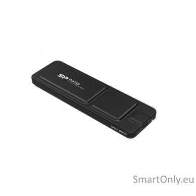 Silicon Power Portable SSD | PX10 | 2000 GB | USB 3.2 Gen 2 | Black 1