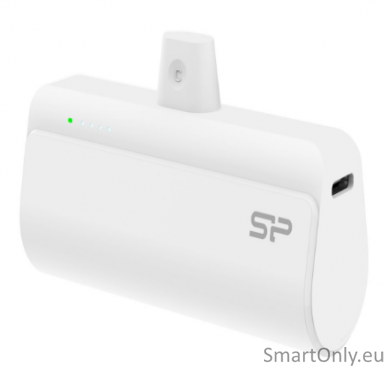 SILICON POWER Power Bank QD50 5000mAh Quick Energy, White 1