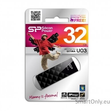 Silicon Power | Ultima U03 | 32 GB | USB 2.0 | Black