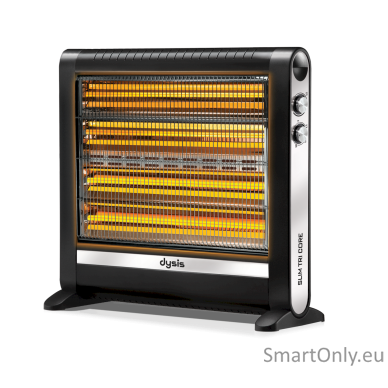 Simfer DYSIS DH-7459 Indoor Heater, Power 2500 W, Quartz, Black Simfer