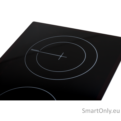 Simfer H3.020.DEBSP Hob, Induction, Width 30 cm, 2 cooking zones, Touch control, Black Simfer 3