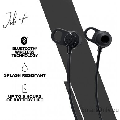 Skullcandy Earphones with mic Jib+ Wireless Wireless, In-ear, Microphone, Wireless, Black 2
