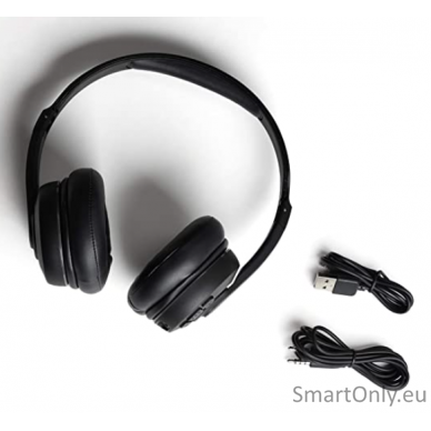 Skullcandy Wireless Headphones Cassette Wireless/Wired, On-Ear, Microphone, 3.5 mm, Bluetooth, Black 3