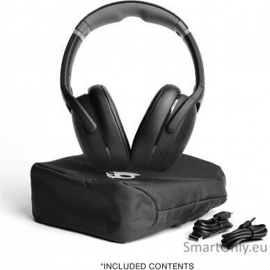 Skullcandy Wireless Headphones Crusher Evo Over-ear, Headband, Microphone, True Black 3