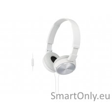 Sony Foldable Headphones MDR-ZX310 Headband/On-Ear, White