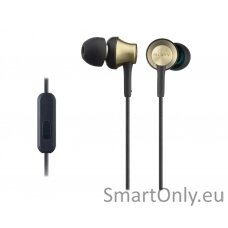 Sony MDREX650APT Wired, In-ear, Microphone, 3.5 mm, Gold