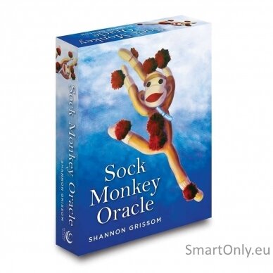 Sock Monkey Oracle kortos Beyond Words 1