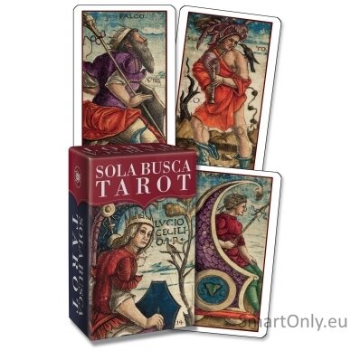 Sola Busca Tarot Mini - Kišeninio Dydžio Kortos Lo Scarabeo 11