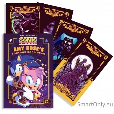 Sonic The Hedgehog Amy Rose's Toro kortos ir vadovas Insight Editions 6