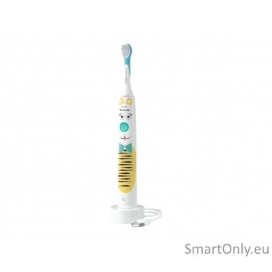 Sonicare Sonic Electric Toothbrush | HX3601/01 | Rechargeable | For children | Number of brush heads included 1 | Number of teeth brushing modes 1 | White 9