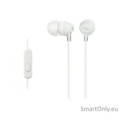 Sony EX series MDR-EX15AP In-ear White 2