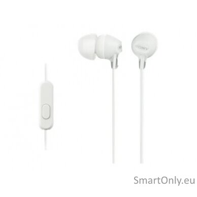 Sony EX series MDR-EX15AP In-ear, White 2
