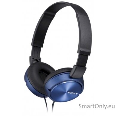 sony-foldable-headphones-mdr-zx310-headbandon-ear-blue