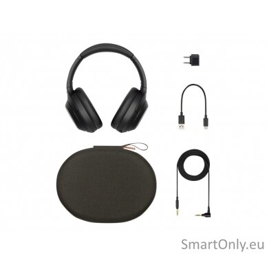 Sony Headphones | WH-1000XM4 | Bluetooth | Over-ear | Noise canceling | Noise reduction | Wireless | Black 3