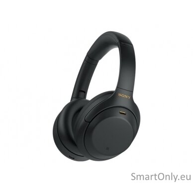 Sony Headphones | WH-1000XM4 | Bluetooth | Over-ear | Noise canceling | Noise reduction | Wireless | Black