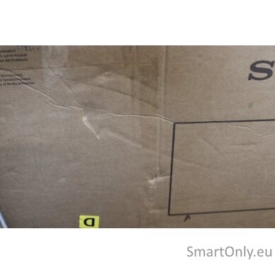 Sony | KD55X75WL | 55" (139 cm) | Android | QFHD | Black | DAMAGED PACKAGING