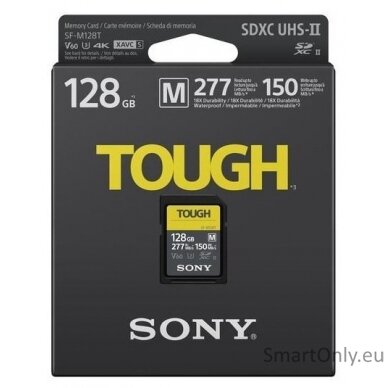 Sony | Tough Memory Card | UHS-II | 128 GB | SDXC | Flash memory class 10