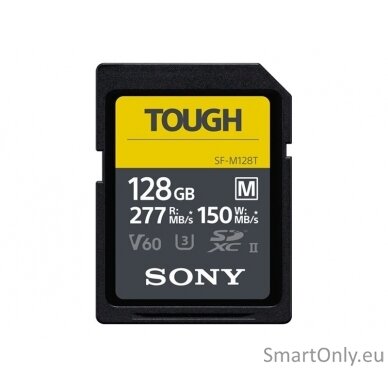 Sony | Tough Memory Card | UHS-II | 128 GB | SDXC | Flash memory class 10 1