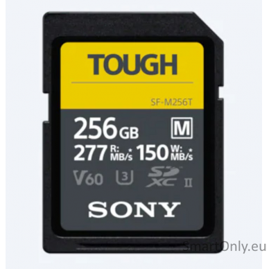 Sony | Tough Memory Card | UHS-II | 256 GB | SDXC | Flash memory class 10 1