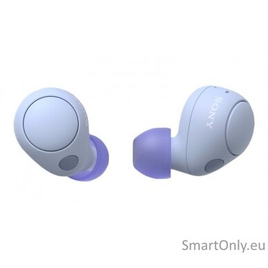 Sony WF-C700N Truly Wireless ANC Earbuds, Levander 2