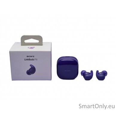 Sony WF-LS910N LinkBuds Fit Wireless Noise Canceling Headphones, Violet | Sony 4