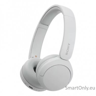 Sony WH-CH520 Wireless Headphones, White 1