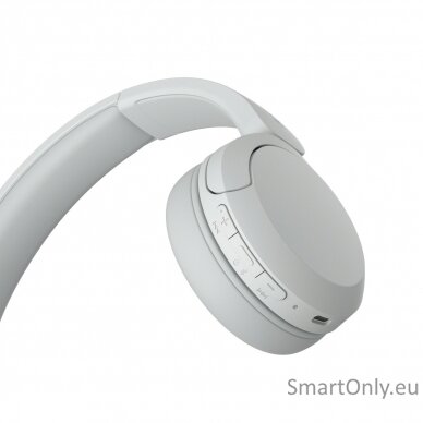 Sony WH-CH520 Wireless Headphones, White 3