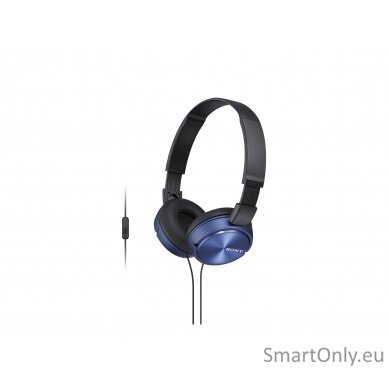 Sony ZX series MDR-ZX310AP Wired, On-Ear, 3.5 mm, Blue 1