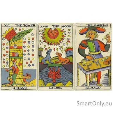 Spanish Tarot kortos Fournier 2