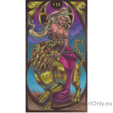 Steampunk Art Nouveau Tarot kortos Lo Scarabeo 2