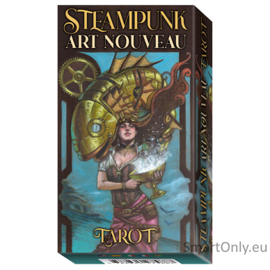 Steampunk Art Nouveau Tarot kortos Lo Scarabeo 5