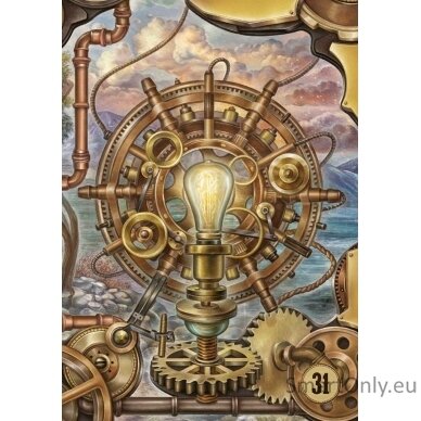 Steampunk Lenormand Oracle kortos  Lo Scarabeo 4