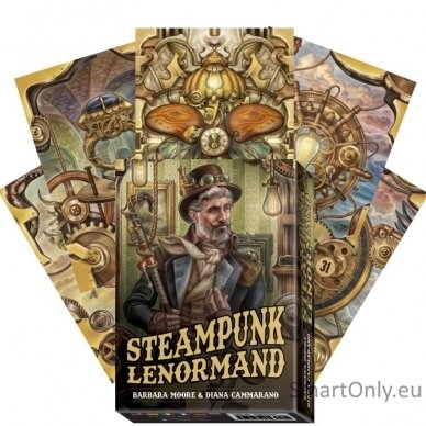 Steampunk Lenormand Oracle kortos  Lo Scarabeo