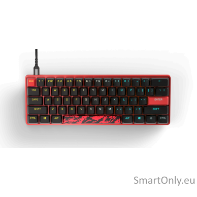 SteelSeries Apex 9 Mini | Gaming Keyboard | Wired | US | Faze Clan Edition | Optical 2