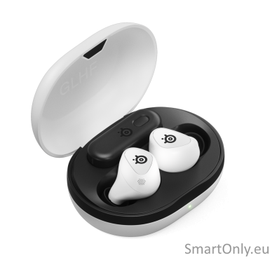 SteelSeries | Wireless Gaming Earbuds | Arctis GameBuds | Bluetooth | In-Ear | Microphone | Wireless | White 1