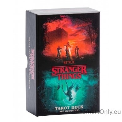 Stranger Things Taro kortos ir vadovas Insight Editions 1