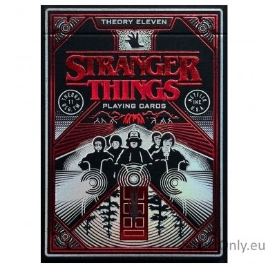 Stranger Things. žaidimo kortos Theory11 8