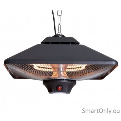 SUNRED Heater CE17SQ-B, Spica Bright Hanging  Infrared, 2000 W, Black, IP24